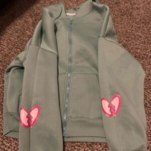 Woman’s Graphic Zip Up Jacket